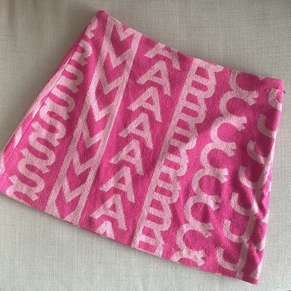 Monogram Terry Mini Skirt - Picture 5 of 6